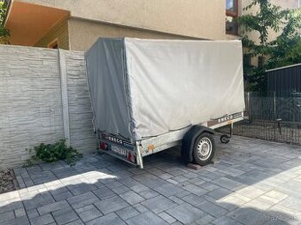 Predám EBECO NB2.5 nebrzdený s konštrukciou a plachtou 150cm