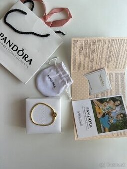 Pandora naramok zlatý veľkosť 18cm