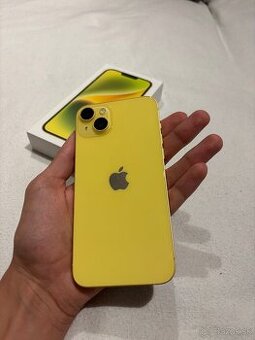 iPhone 14 PLUS YELLOW - 88% BATÉRIA - 100% STAV
