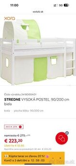 Detska poschodova postel