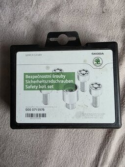 Originál bezpečnostné šruby Škoda