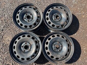 Predám jazdené plechové disky 5x112 R16