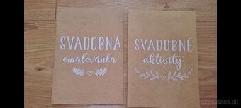 Svadobna omaľovanka