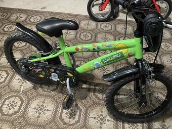 Detský zelený bicykel