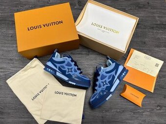 Louis Vuitton tenisky all Blue komplet balenie