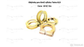 Tatra 613 objimky vyfuku