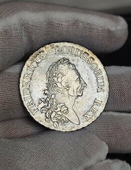 Rezervované 1 thaler 1785 A Berlin, Friedrich II.,Krásny - 1