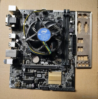 doska H110M-K + Intel Core i5-7400 + 8GB DDR4