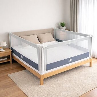 Zábrana na posteľ Monkey Mum 200x160