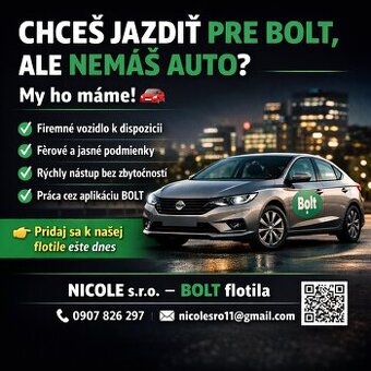 BOLT Vodič BB,ZV,NR,PD,MT,ZA