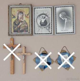 Sväté obrázky a krížik