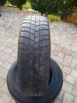 Predám zimné pneumatiky na diskoch vw group