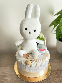 Plienková torta Miffy zajačik - 1