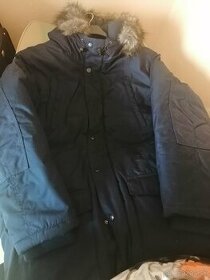 Zimná bunda s krásnou hrubou kožušinou - 1