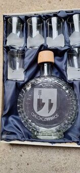 Csallóközaranyos - Darčeková sada fľaša + 6 pohárikov