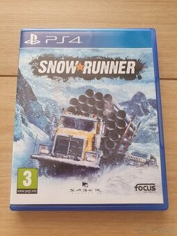 Predám hru na ps4-Snowrunner cz