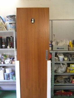 Dvere mahagón 60-197cm pravé WC