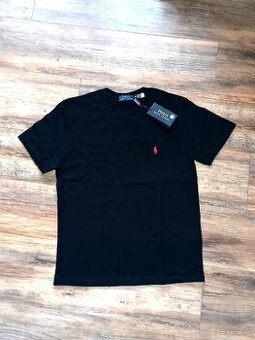 Polo ralph lauren golfer cierne tricko tshirt