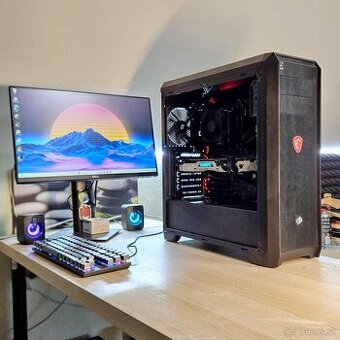 Herný PC so zárukou • R5 5500 • GTX 1080 TI 11G • 16G