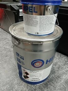 Hempel 30kg farba antracitová. Aj tužidlo.