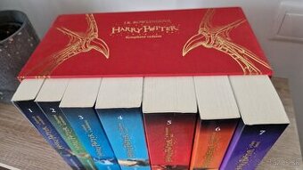 Predám kompletný box kníh Harry Potter, J.K.Rowling