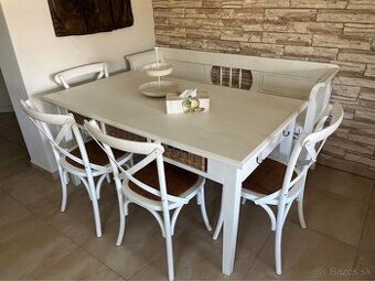 Jedálenský set - vintage štýl