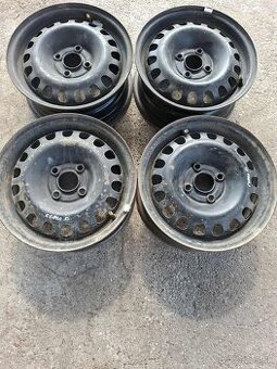 4x100 R14 plechové disky Opel Corsa D