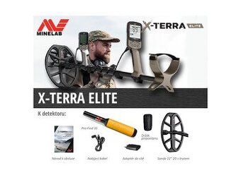 Detektor kovov Minelab x-terra elite
