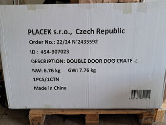 Klietka pre psa 91x56x63 cm