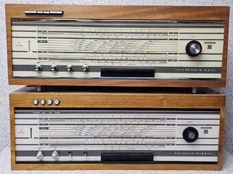 2x STEREODIRIGENT 》TESLA 538A 》Starožitné elektronkové radio