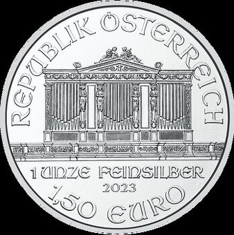 Investicne strieborne mince Wiener Philharmoniker