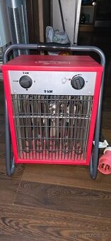 Teplovzdušný priemyselný ohrievač