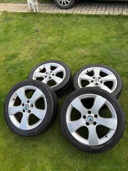 Hliníkové disky s letným obutím 17 palcové Škoda Octavia 2