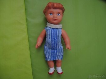 Retro bábika Pavlínka Gumotex