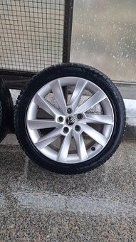 Škoda Superb – 5x112 RONAL 17" disky + pneumatiky - 1