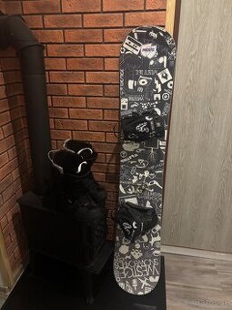 snowboard komplet