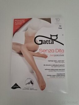 Pančuchové nohavice s otvorenou špičkou GATTA