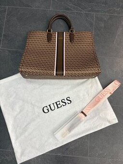 Kabelka Guess hnedá veľká