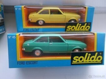 Predam zberatelsku sadu FORD ESCORT v 1:43 min.45r.stare