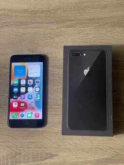 iPhone 8 Plus / 256GB Black prasknutý displej