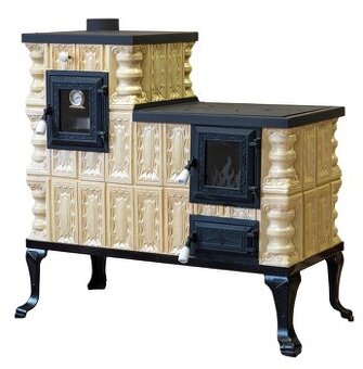 Kachľová pec, Kachlový sporák, Kachle 10kW Dlho držia teplo