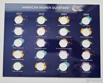 Album na American woman quarters 2022-2025