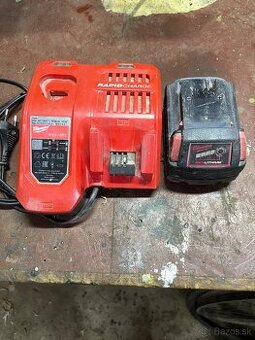 Nabíjačka m12-18sc+baterka 5ah M18 Milwaukee m