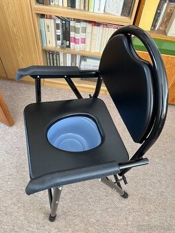 Skladacia toaletná stolička/toaletné kreslo - nová