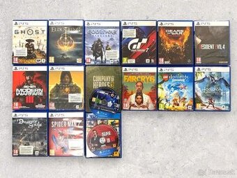 Predám hry na Playstation 5