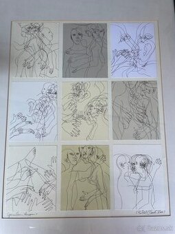 Róbert Hromec - séria 5 obrazov "Speculum Anouis"