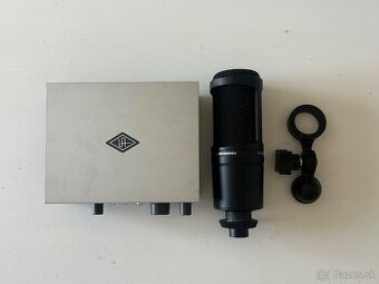 Audio-Technica AT2020 spolu so zvukovou kartou Volt 1