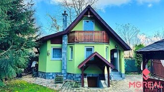 Na predaj rekreačná chatka so záhradou 412 m2 a bazénom Part