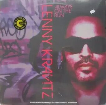 Lenny Kravitz / Always On The Run (2022) sealed Yellow Vinyl