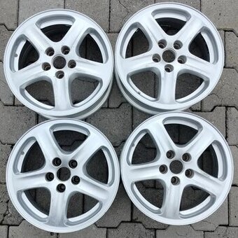 Hliníkový disk 4ks originál Škoda 6x15 ET38 5/100/57.1